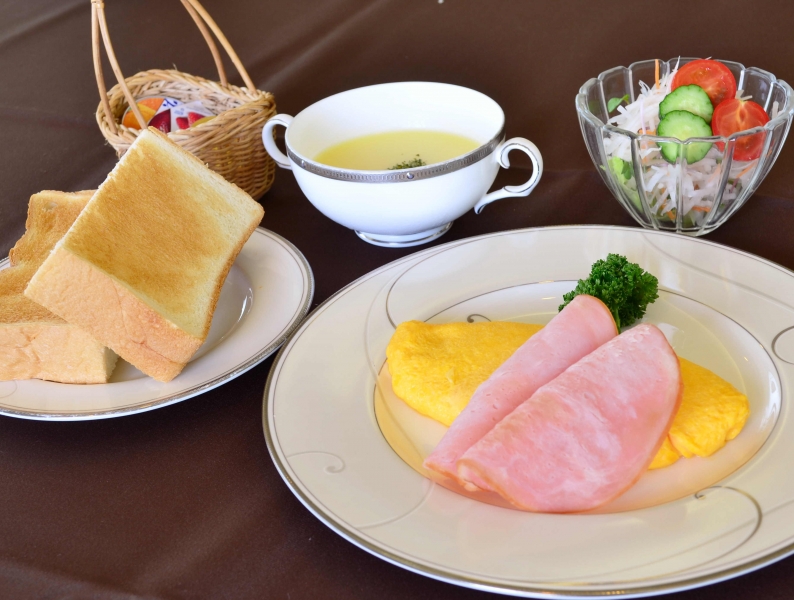 HP洋朝食オムレツ1