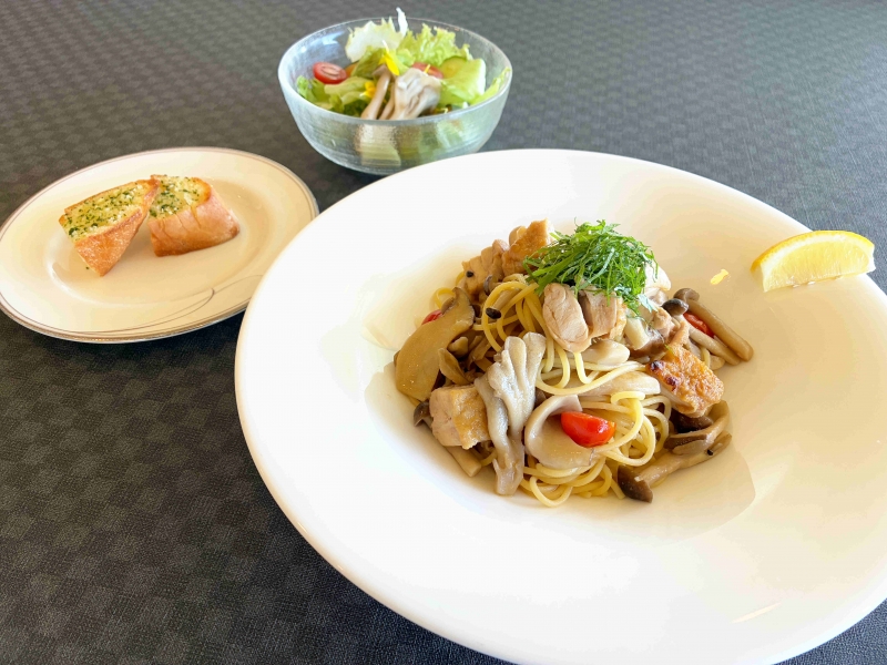 木の子パスタ
