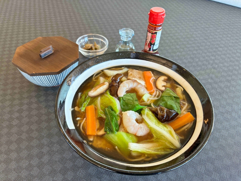 餡かけラーメン